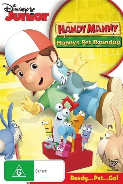 Movie poster for Handy Manny: Manny's Pet Roundup (2008)