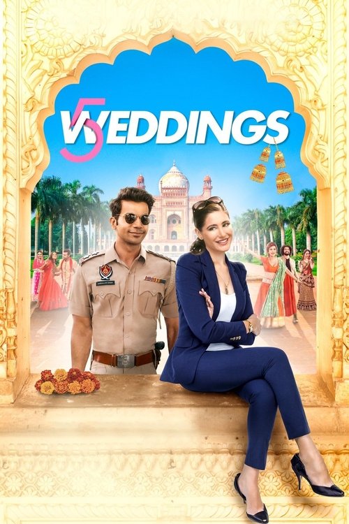Movie poster for 5 Weddings (2018)