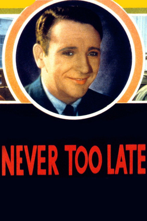 Movie poster for Never Too Late (1935)
