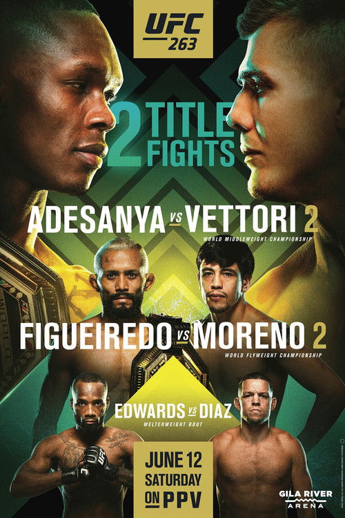 Movie poster for UFC 263: Adesanya vs. Vettori 2 (2021)