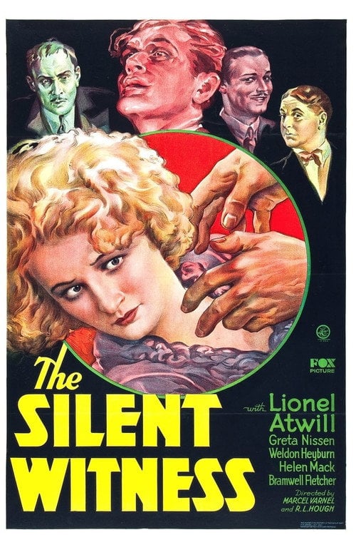 Movie poster for The Silent Witness (1932)