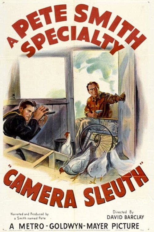 Movie poster for Camera Sleuth (1951)
