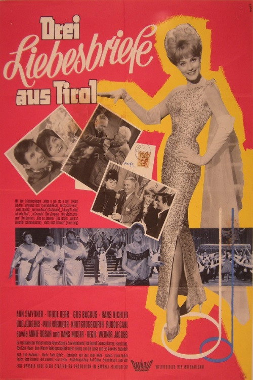 Movie poster for Drei Liebesbriefe aus Tirol (1962)