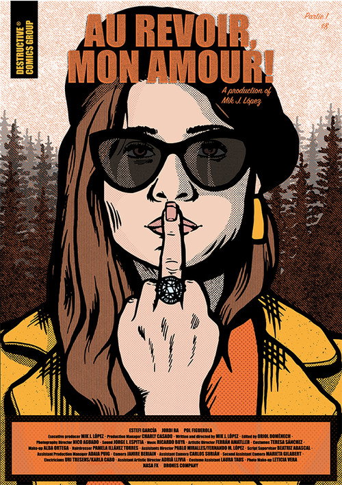 Movie poster for Au Revoir, Mon Amour