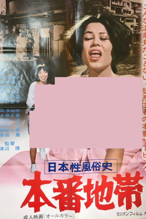 Movie poster for Japanese History of Sexual Customs: The Red-Light District (1977)