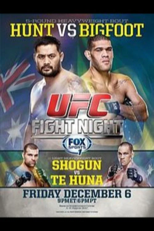 Movie poster for UFC Fight Night 33: Hunt vs. Bigfoot (2013)