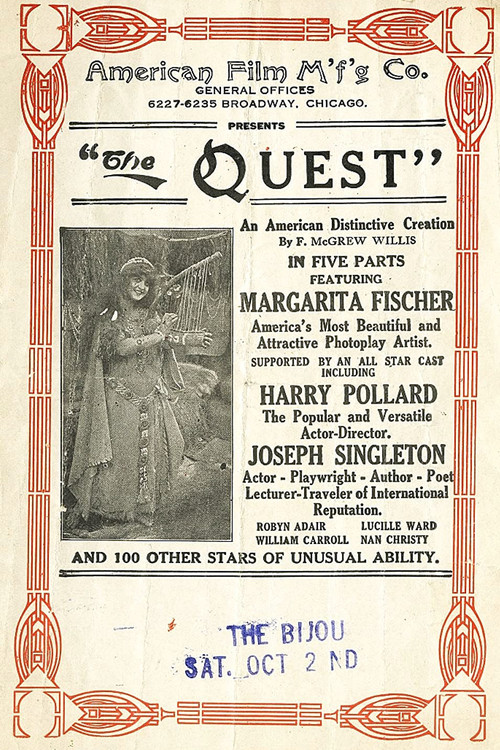 Movie poster for The Quest (1915)