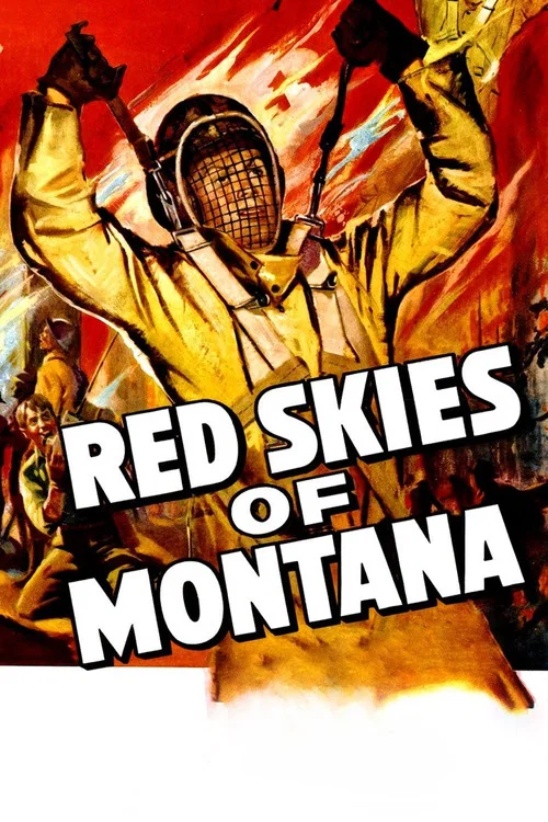 Movie poster for Red Skies of Montana (1952)