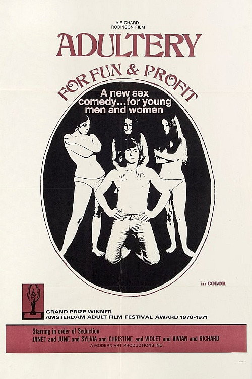Movie poster for Adultery for Fun & Profit (1971)