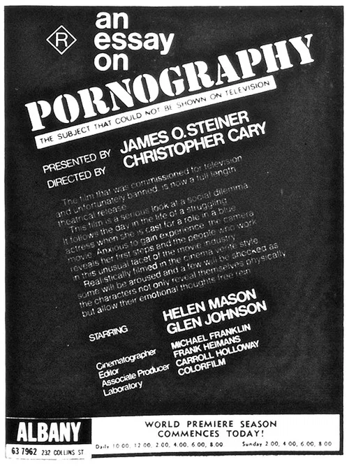 Movie poster for An Essay on Pornography (1973)