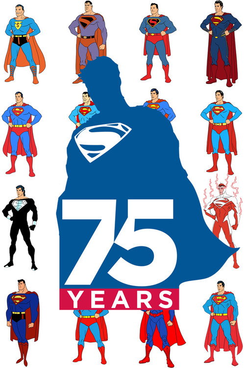 Movie poster for Superman 75 (2013)