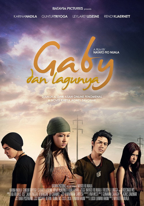Movie poster for Gaby dan Lagunya (2010)