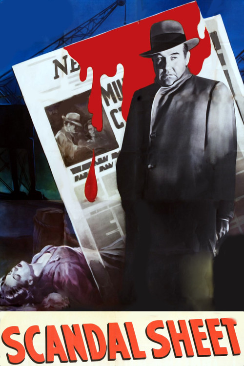 Movie poster for Scandal Sheet (1952)