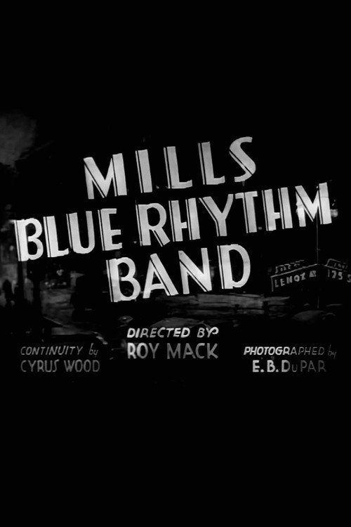 Movie poster for Mills Blue Rhythm Band (1933)