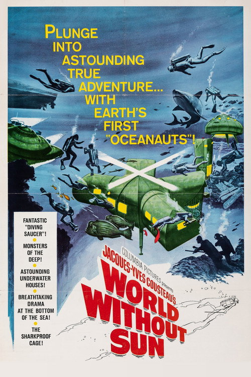 Movie poster for World Without Sun (1964)
