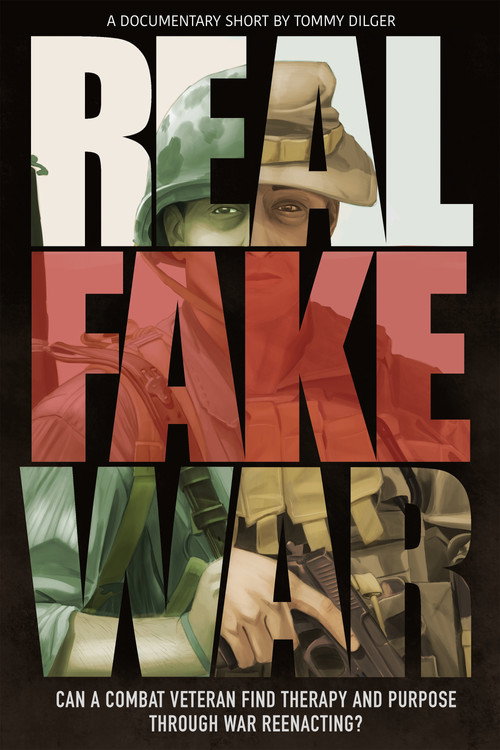 Movie poster for Real Fake War