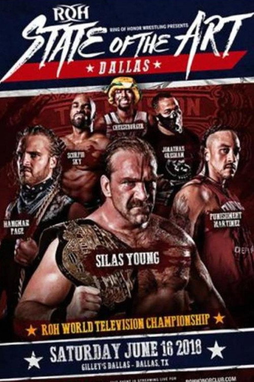 Movie poster for ROH: State of The Art - Dallas (2018)