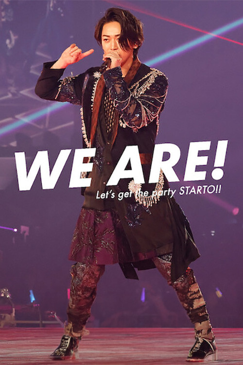 Movie poster for We Are! Let's get the party STARTO!! (2024)