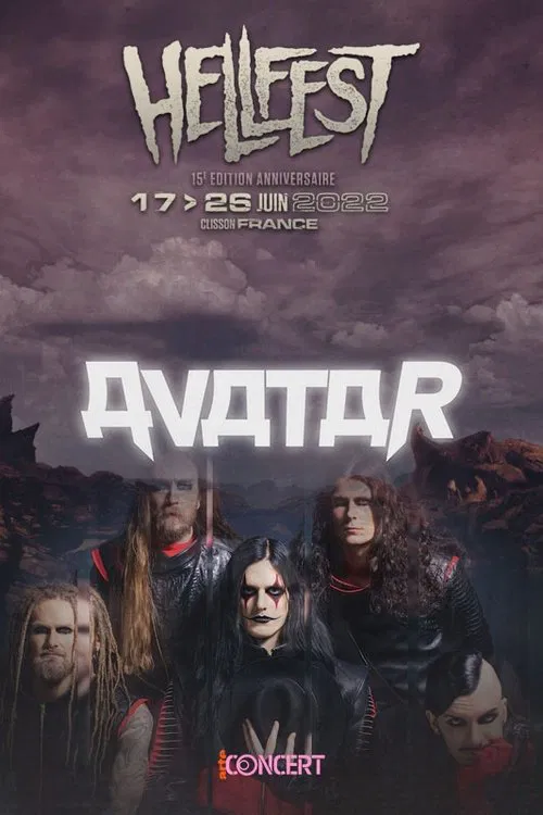 Movie poster for Avatar - Au Hellfest 2022 (2022)