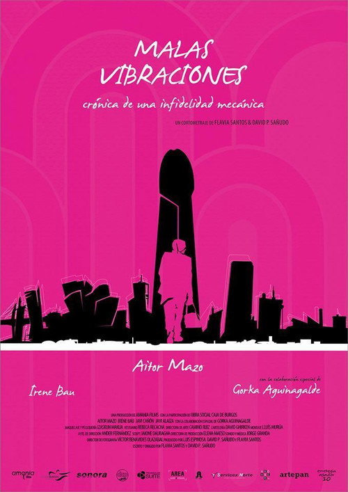 Movie poster for Malas vibraciones