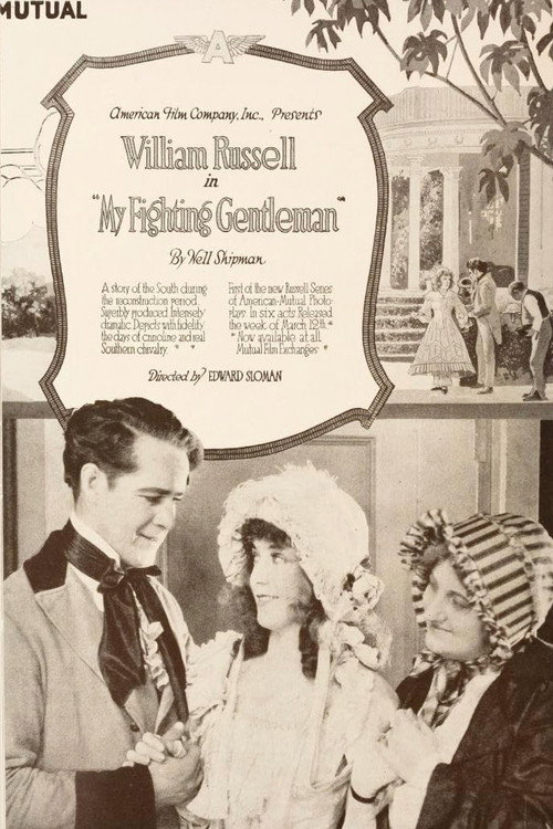 Movie poster for A Rough Shod Fighter (1917)