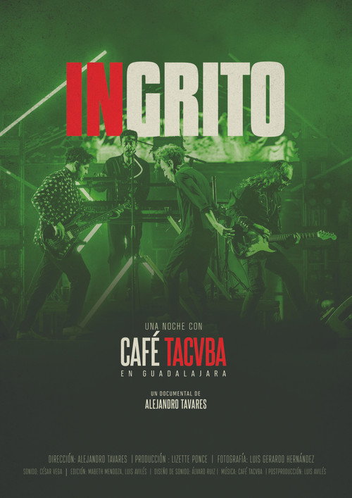 Movie poster for In Grito, una noche con Café Tacvba
