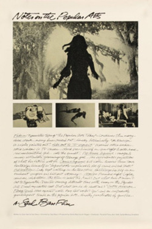 Movie poster for Notes on the Popular Arts (1978)