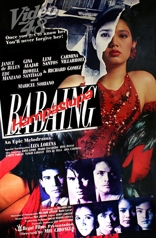 Movie poster for Babaing Hampaslupa (1988)