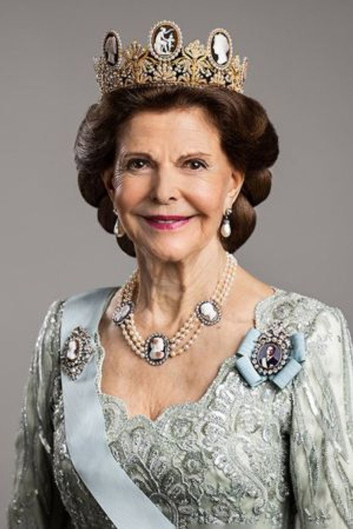 Photo of Queen Silvia of Sweden, Acting