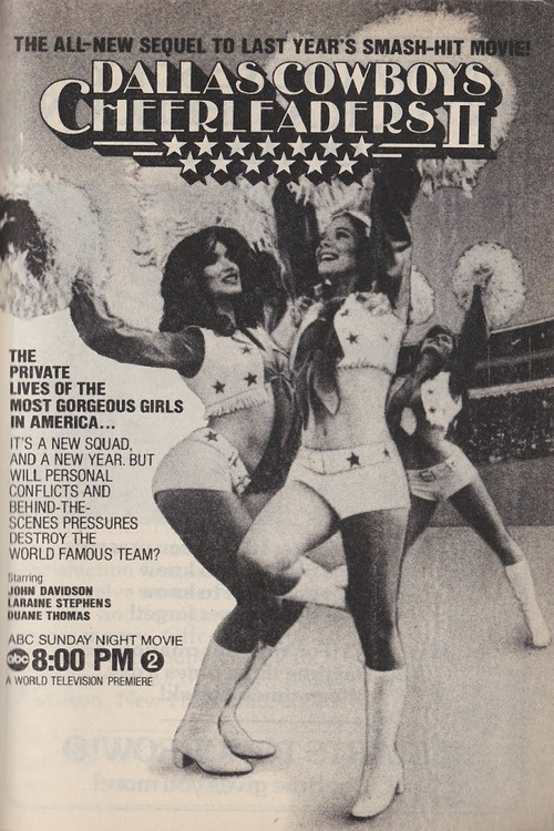 Movie poster for Dallas Cowboys Cheerleaders II (1980)