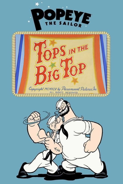 Movie poster for Tops in the Big Top (1945)