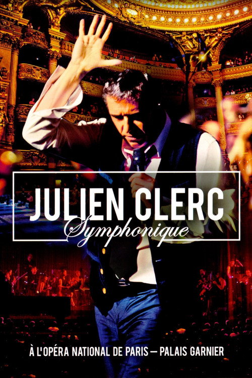 Movie poster for Julien Clerc - Symphonique à l'Opéra National de Paris (2012)