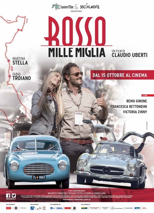 Movie poster for Red Thousand Miles Race (2015)