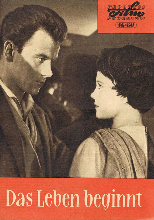 Movie poster for Life Begins (1960)