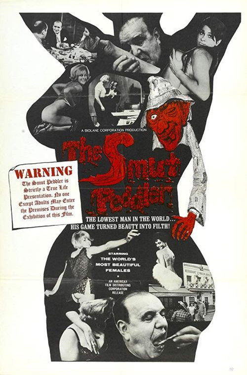 Movie poster for The Smut Peddler (1965)