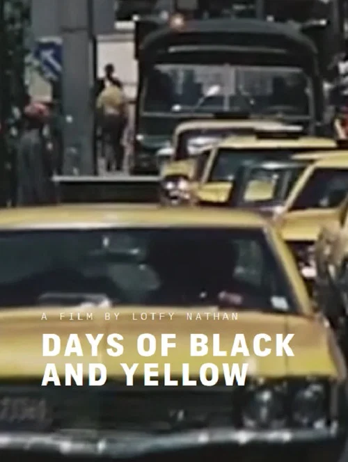 Movie poster for Days of Black and Yellow (2019)