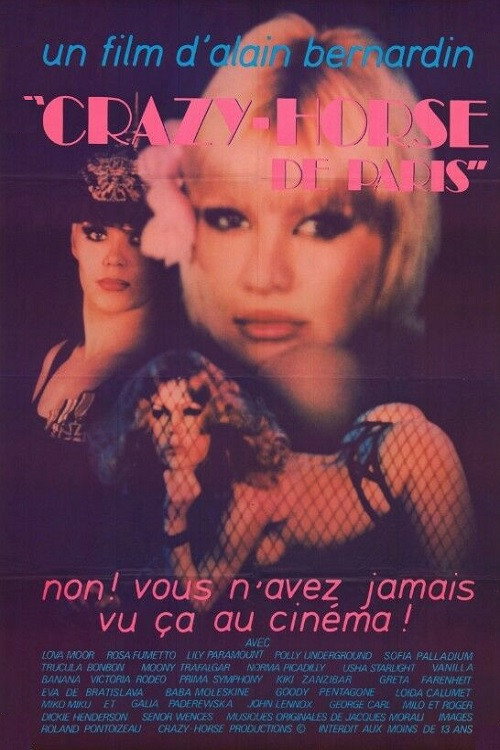 Movie poster for Crazy Horse de Paris (1977)