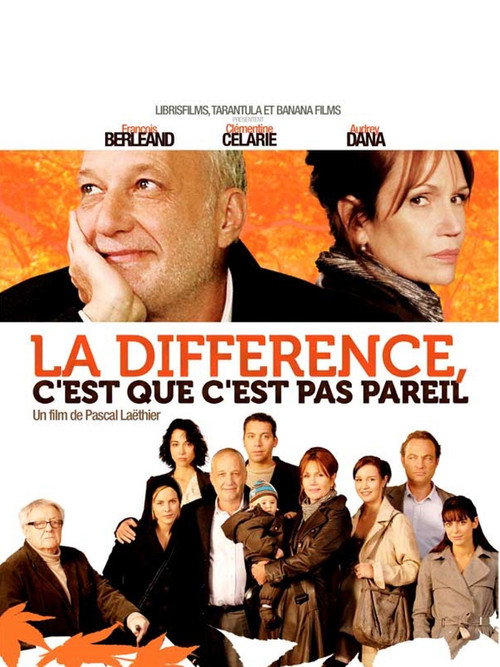 Movie poster for La différence, c'est que c'est pas pareil (2009)
