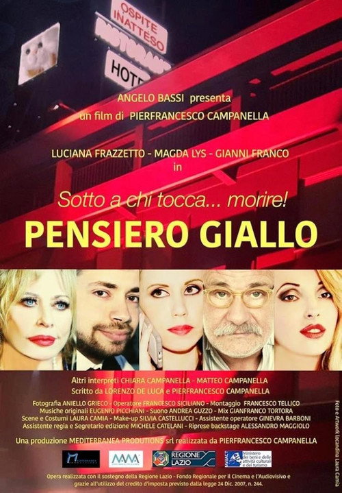 Movie poster for Pensiero giallo (2018)