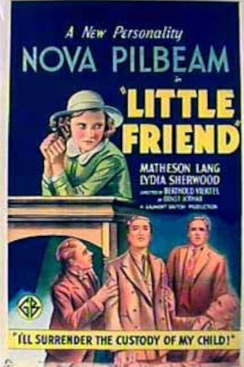 Movie poster for Little Friend (1934)