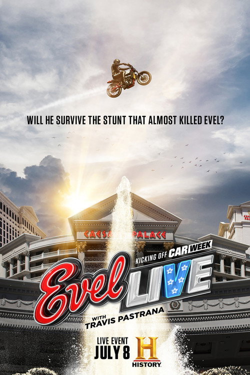 Movie poster for Evel Live (2018)