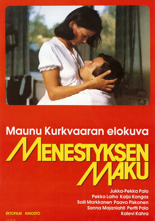 Movie poster for Menestyksen maku (1983)