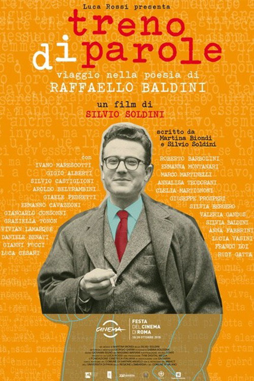 Movie poster for Treno di parole - Viaggio nella poesia di Raffaello Baldini (2018)