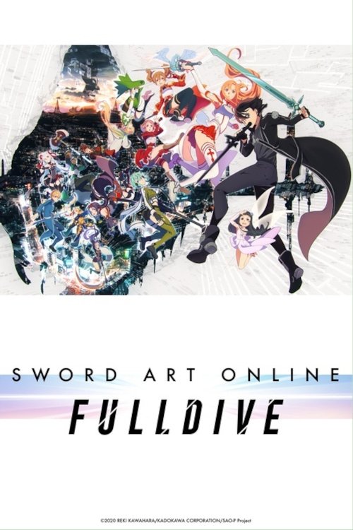 Movie poster for Sword Art Online -FULLDIVE- (2022)
