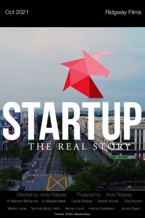 Movie poster for Startup: The Real Story (2021)