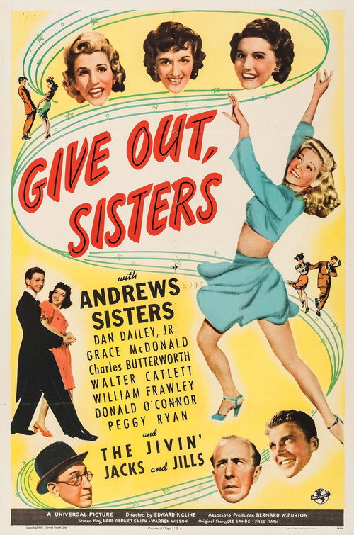Movie poster for Give Out, Sisters (1942)