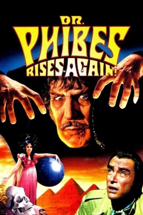 Movie poster for Dr. Phibes Rises Again (1972)