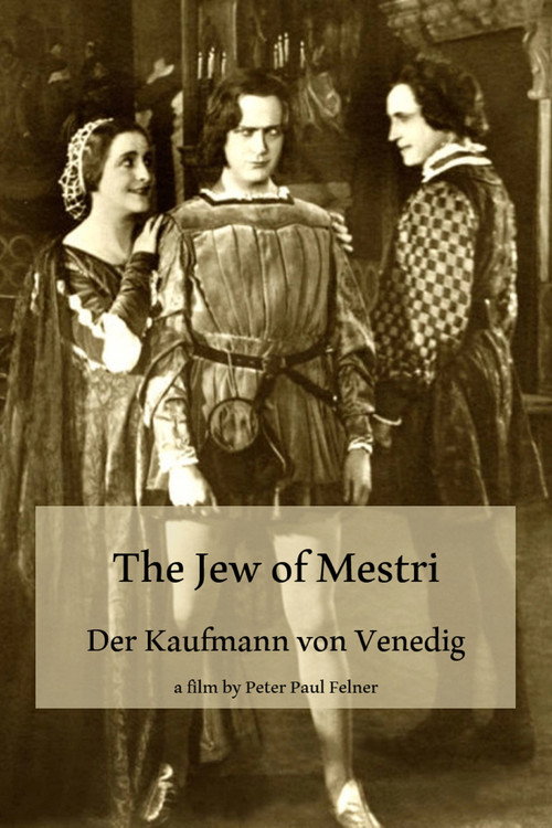 Movie poster for The Jew of Mestri (1923)