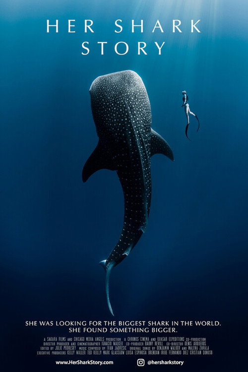 Movie poster for Her Shark Story (2025)