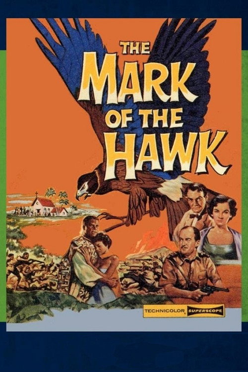 Movie poster for The Mark of the Hawk (1957)